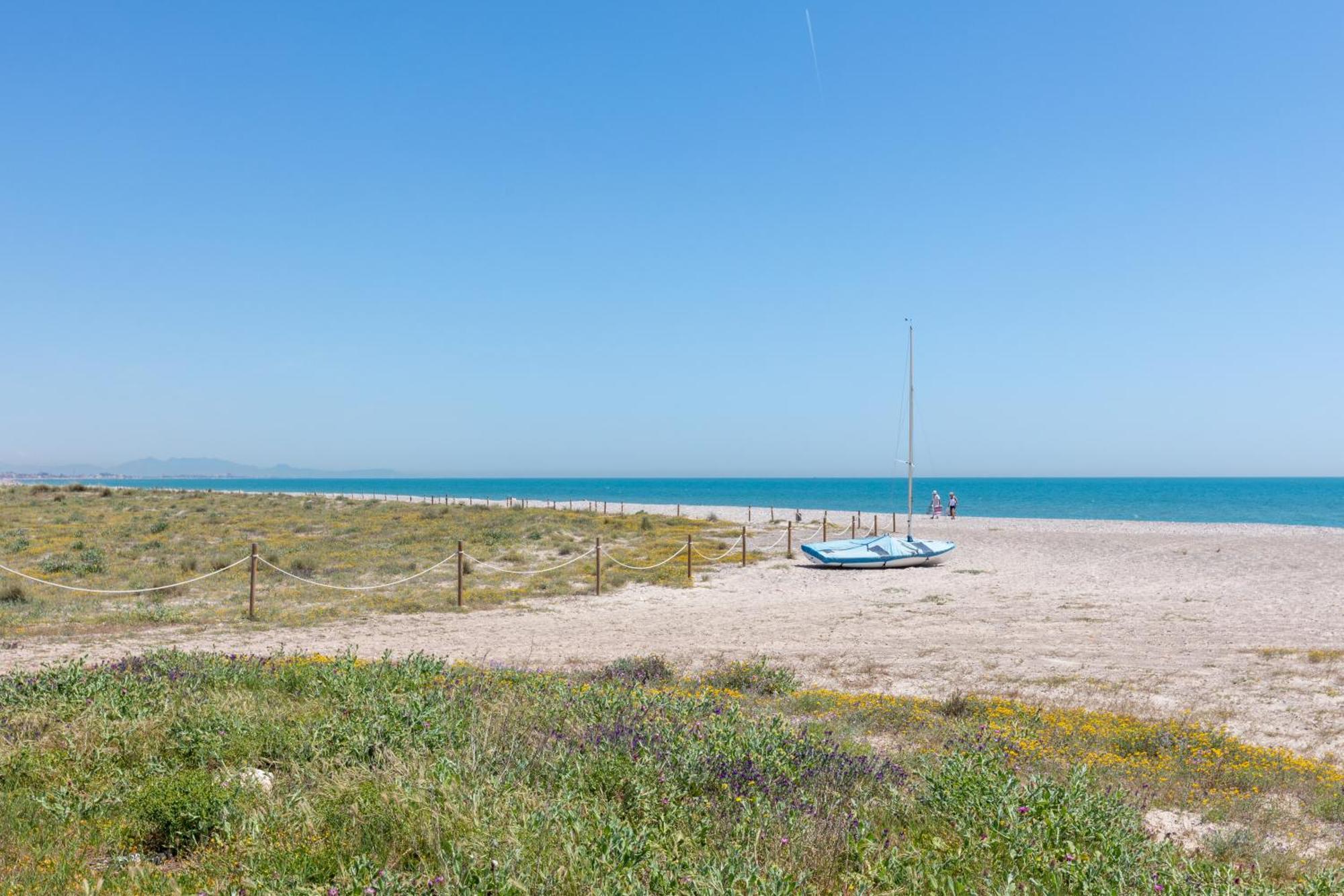 Casa Junto Al Mar Con Jardin Villa Sagunto Exterior photo